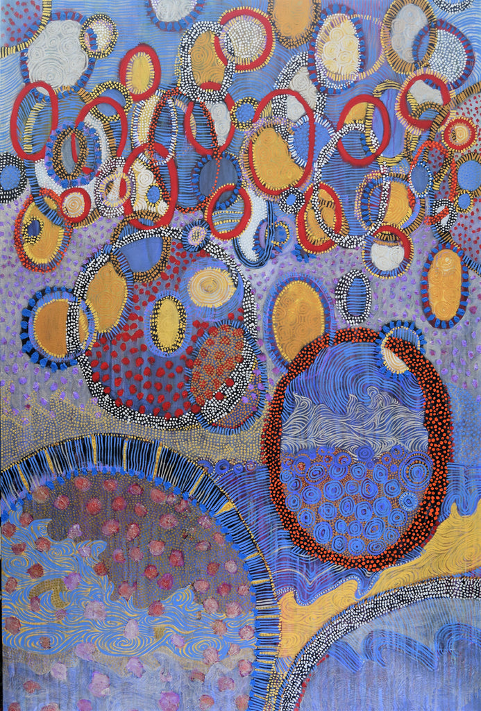 Every Morning  72 x 48" Acrylic on canvas