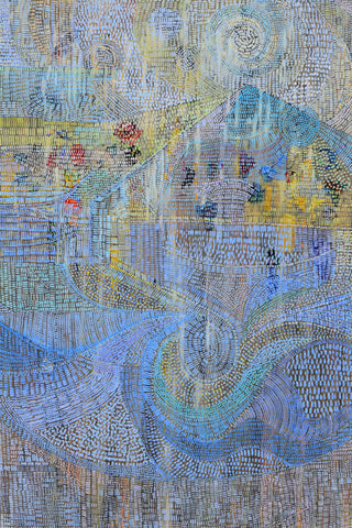 Inhabitation 72 x 48" acrylic on canvas