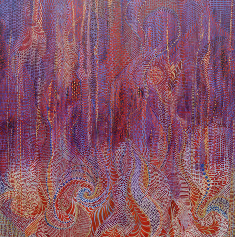 Majesty 48 x 48" acrylic on cavnas