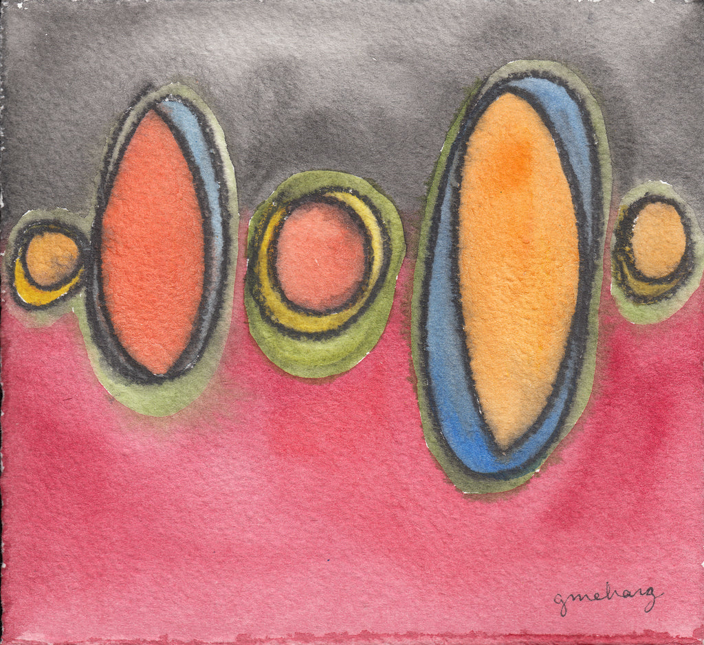 Articulate  5.5 x 6" watercolor