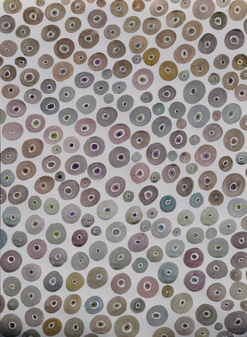 Considering Color: BLM P 30 x 22" watercolor on paper unframed