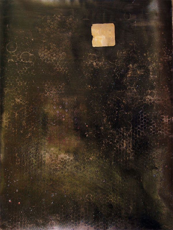 Sounds Like Yellow 30 X 22 Inches - Acrylic On Watercolor Paper