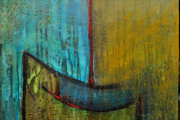 Balance 30 x 40 Inches - Acrylic On Panel Board