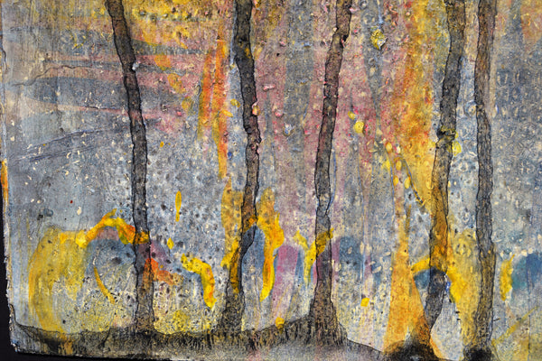 Subversive Joy 30 X 22 Inches - Acrylic On Watercolor Paper