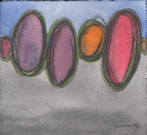 Murmation  5 x 5.5" watercolor