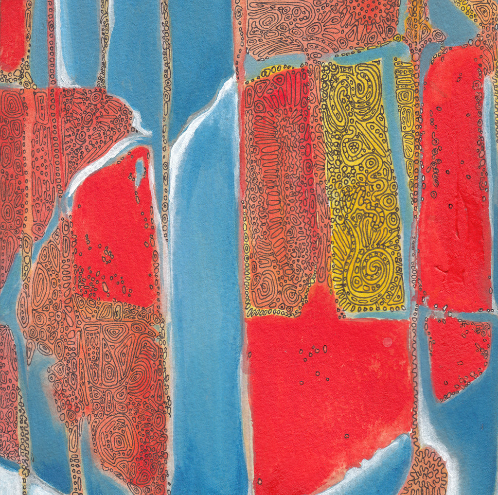 Sometimes I Wander  6 x 6"