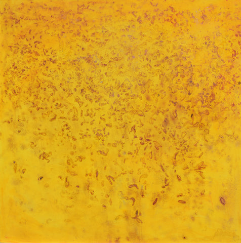 Tea Time Summer Time  36 x 36"       Acrylic on Canvas 2022